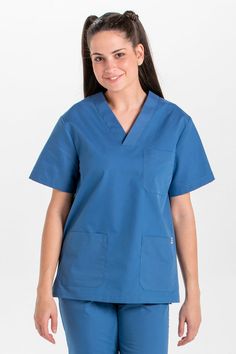 Comfortable, Stylish Ladies Scrub Suit for Women - Durable Medical Uniform with Pockets