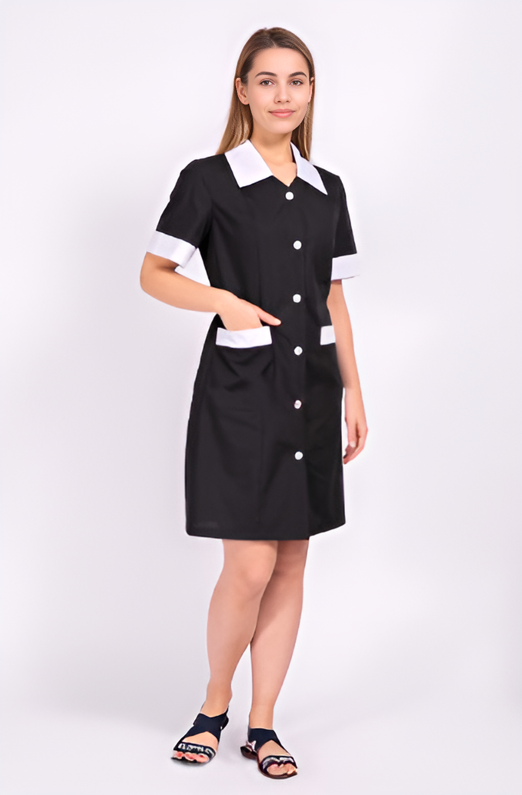 Stylish Housekeeping and Nanny Uniforms: Professional Dress for Home Care and Housemates