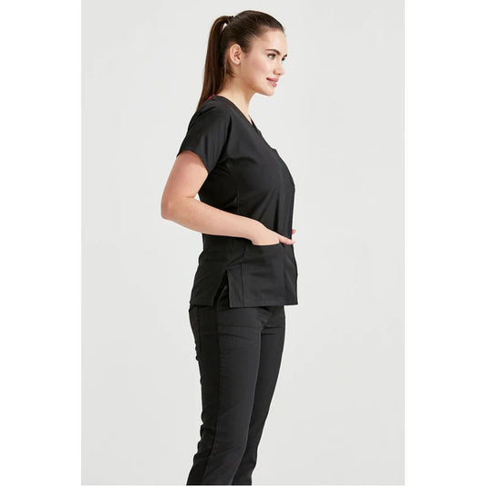 Comfortable, Stylish Ladies Scrub Suit for Women - Durable Medical Uniform with Pockets